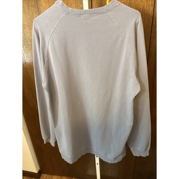 Lil Bipsy Greyblue Oversized Sweatshirt Sz XL Faded Look - Picture 5 of 6